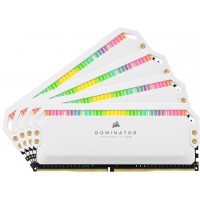32GB (Kit of 4*8GB) DDR4-3600 Corsair DOMINATOR ® PLATINUM RGB White CL18